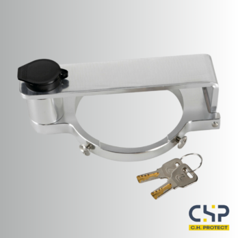 Antivol de bouchon et réservoir – Aluminium – Ø80mm