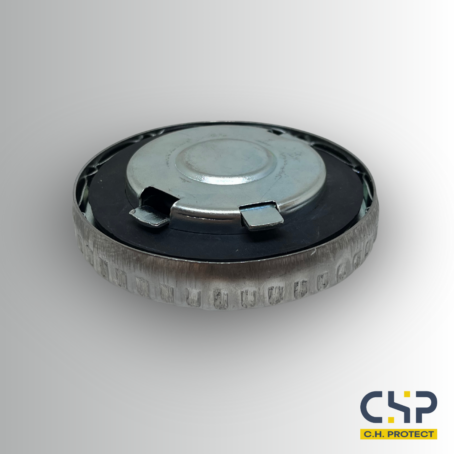 Bouchon de réservoir à clés - Acier zingué - Ø80mm - 2 clés – Image 4