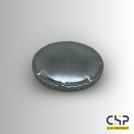 Bouchon de réservoir - Acier zingué - Ø80mm – Image 3