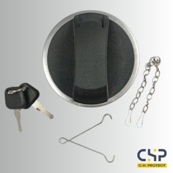 Bouchon de réservoir à clés SCANIA – Ø60mm – M65x6 – Serrure + 2 clés