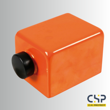 Écrou antivol de roue de secours pour camion – Acier galvanisé - Orange