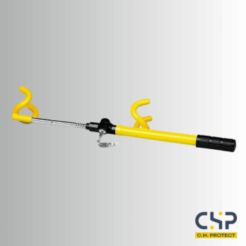 Antivol de volant – Canne bloque-volant en acier blindé – 55 x 235 mm