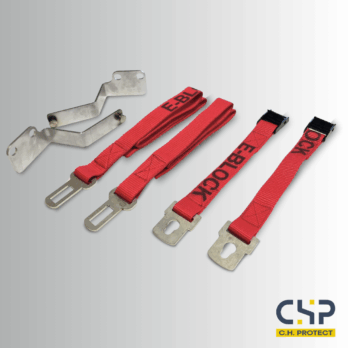 Système anti-intrusion SCANIA – E-BLOCK® – bloqueurs de portes intérieurs pour camions – Kit 2 portes